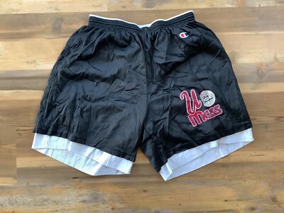 Vintage 90’s Umass Massachusetts Minutemen shorts Refuse to lose Champion  Lrg