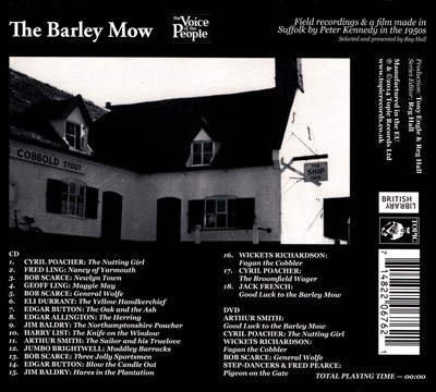VARIOUS ARTISTS BARLEY MOW: THE VOICE OF THE PEOPLE NEW CD & DVD