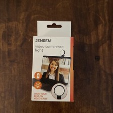 Jensen Video Conference Light - Black NEW Sealed Nib 3 Light Colors