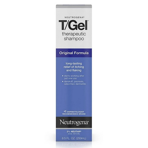 Neutrogena T-Gel Therapeutic Shampoo 8.5 Fl Oz/250 ml "NEW LOOK" - Picture 6 of 10