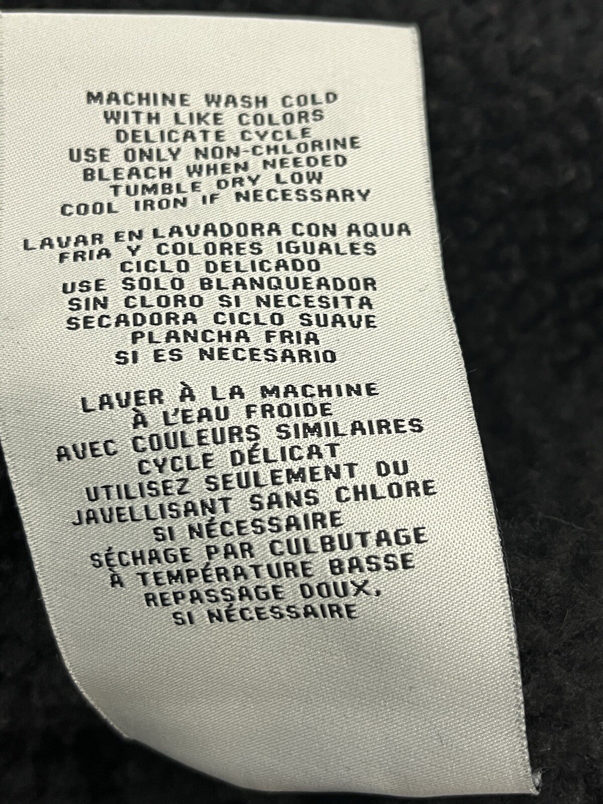 Levis Jacket Mens Small Blue Hoodie Coat Sherpa Lined Full Zip Polyester thumbnail 7