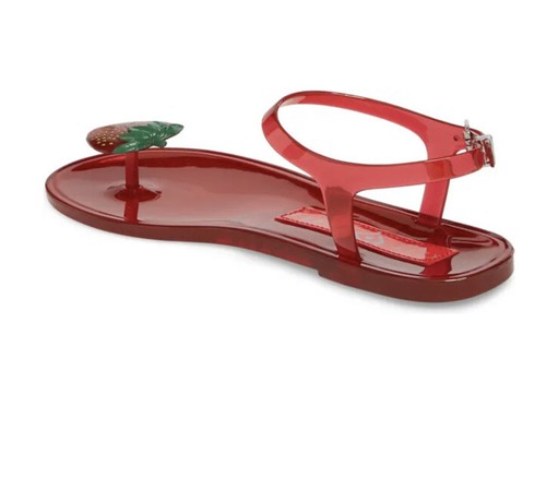 Katy Perry Women's The Geli Flat Sandal, Strawberry Size 7 - Picture 2 of 7