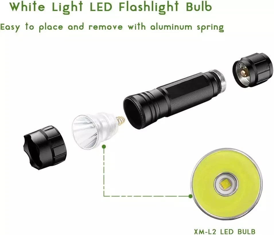 Flashlight Bulb LED Replacement Bulbs Drop-in P60 Design Module for Surefire NEW - Image 2 of 4