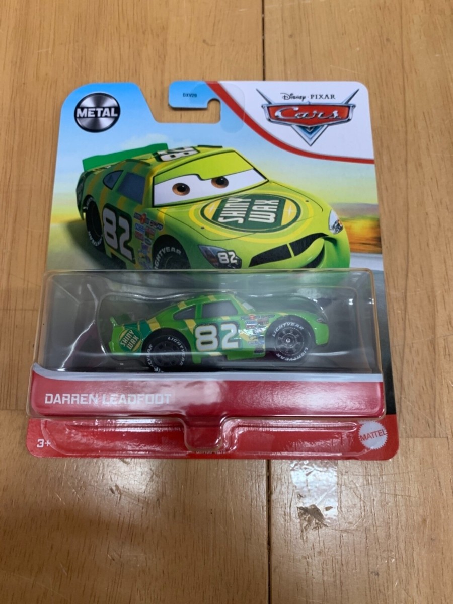 Disney Pixar Cars Darren Leadfoot # 82 Metal Series Arrival