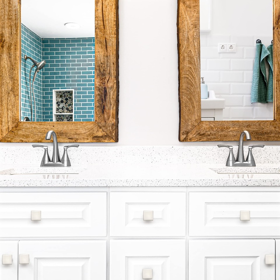 Knobs Brushed Nickel Square Knobs for and Drawers