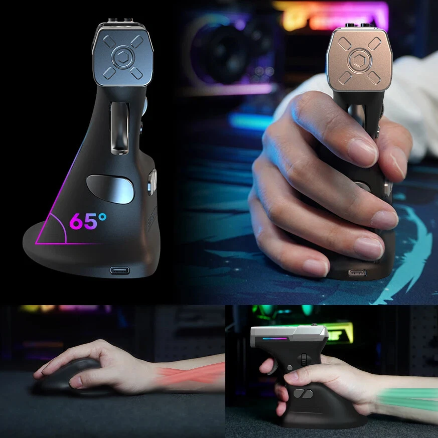 ErgoStrike7 Ragnok Gaming Gun Mouse With Recoil Feedback Next Gen FPS - Image 2 of 4