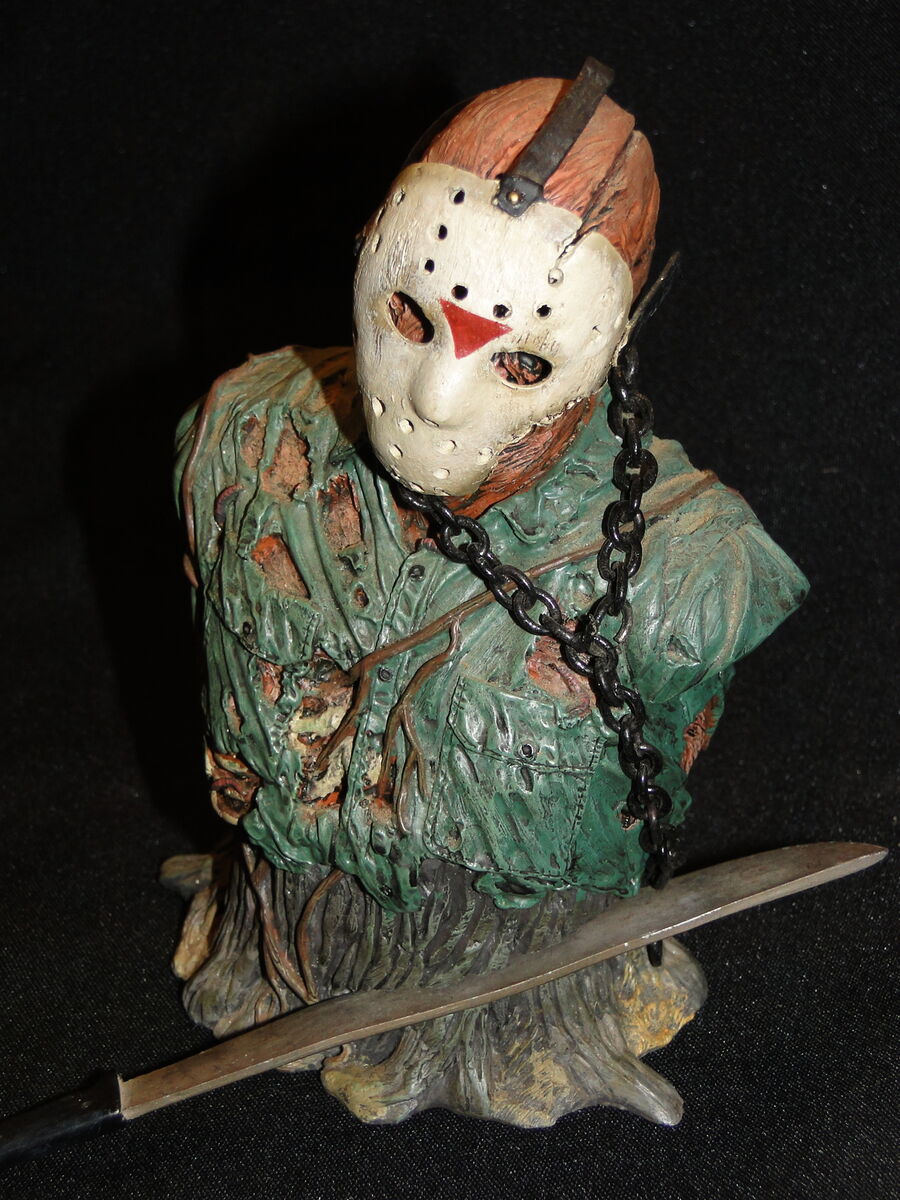 NECA Friday the 13th JASON VOORHEES Mini Bust Figurine | eBay NECA Friday the 13th JASON VOORHEES Mini Bust Figurine | eBay