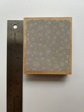 Hero Arts - Spiral Background Block Rubber Stamp