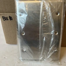 Pass & Seymour SS33 Stainless Steel 3 Gang Blank