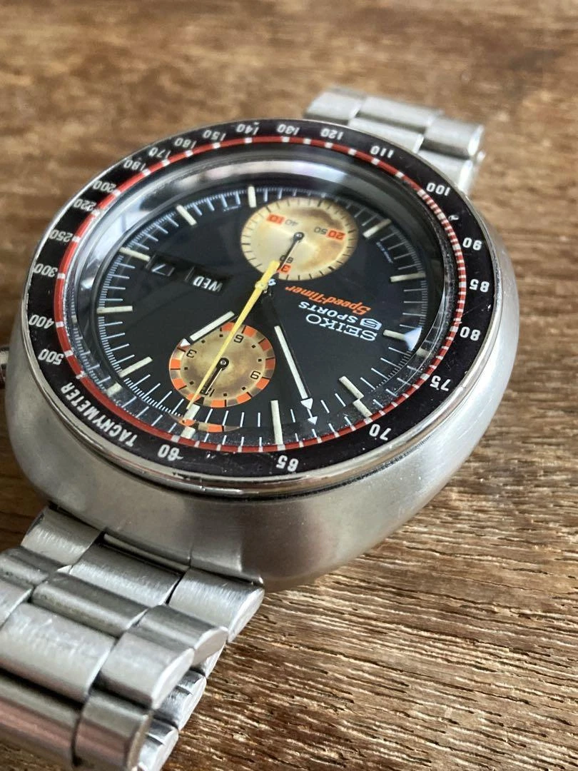Seiko 5 Sports 6138-0010 Speedtimer Chronograph Day Date Automatic
