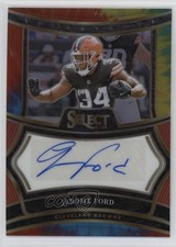2024 Panini Select Signatures Tie-Dye Prizm 25/25 Jerome Ford #SP-JFD Auto