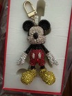 NEW DISNEY BAUBLEBAR MICKEY-BLACK/RED AND MINNIE MOUSE-RED/PEARLS BAG CHARMS — photo 3