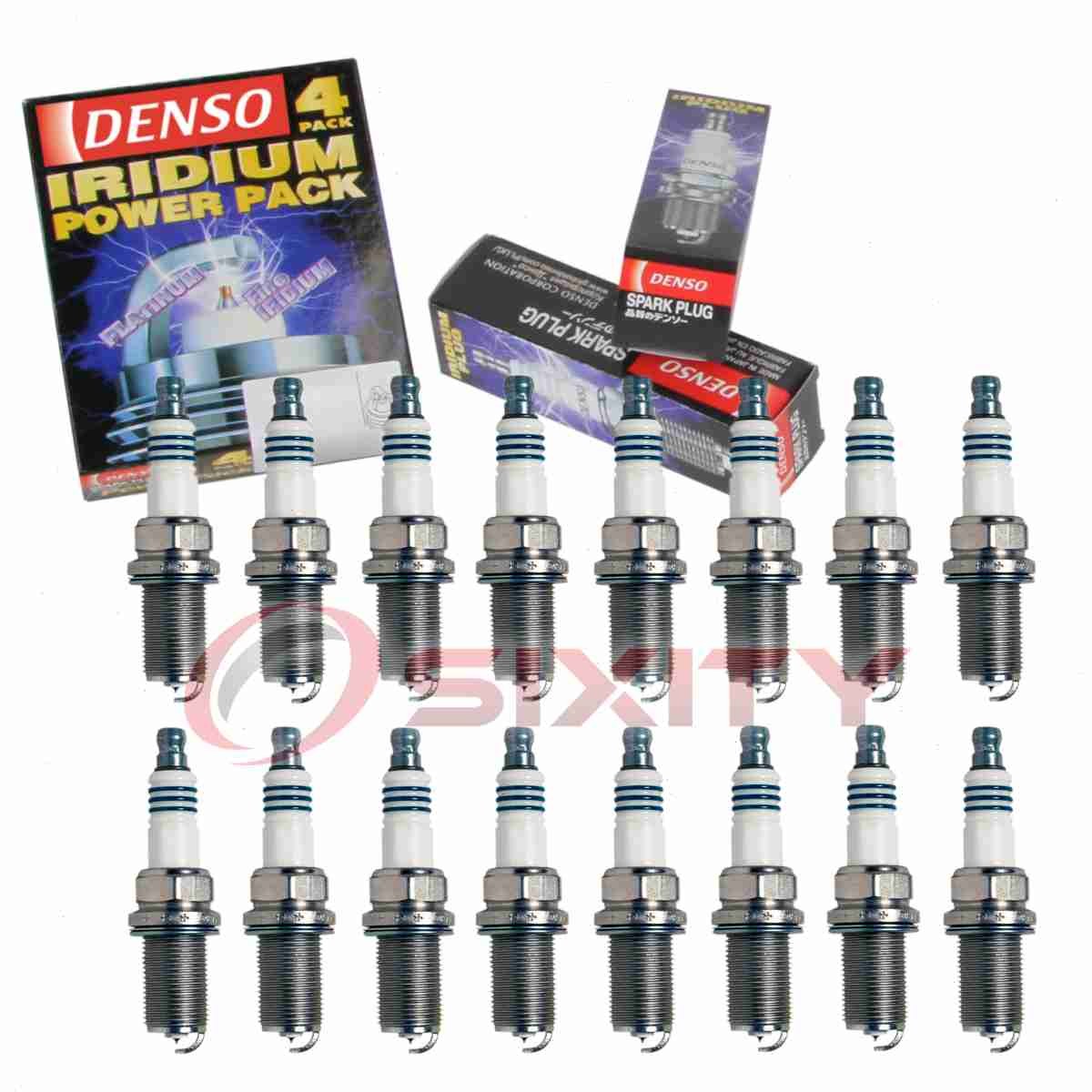 16 pc Denso Iridium Power Spark Plugs for 2008 Chrysler Aspen 4.7L V8 td
