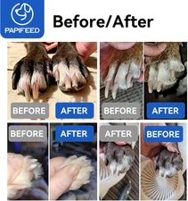 Dog Nail Grinder Professional Pets, 3-Speed Electric Quiet Dog Nail Grinder, ...