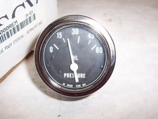 Nos - Ac 2 60psi Oil Pressure Guage Kit - 12 Volt