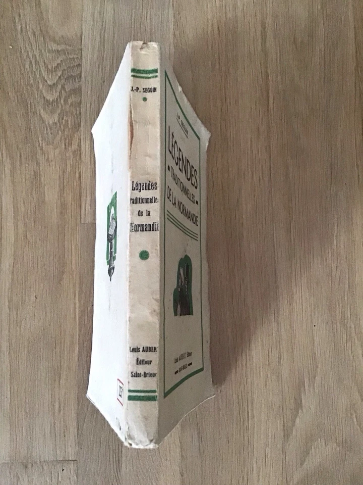 1946 LIVRE ANCIEN LÉGENDES TRADITIONNELLES DE LA NORMANDIE JP SEGUIN É.O CONTES - Photo 2/4