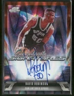 2025-26 Topps Cosmic Chrome Singularity David Robinson Orange Galactic Auto /25