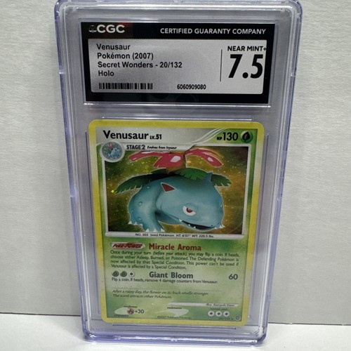 Venusaur graded CGC 7.5 for sale on eBay