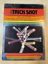Trick Shot CIB Atari 2600 BY IMAGIC 1982 Complete in Box Manual - Nice!