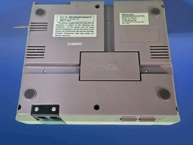 Nintendo NES Console Bundle Zelda Gold Game Genie Controllers Games Tested!!! 