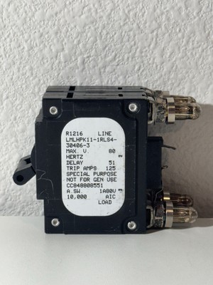 Airpax LMLHPK11-1RLS4-30406-3 Bullet Breaker 2P 100A