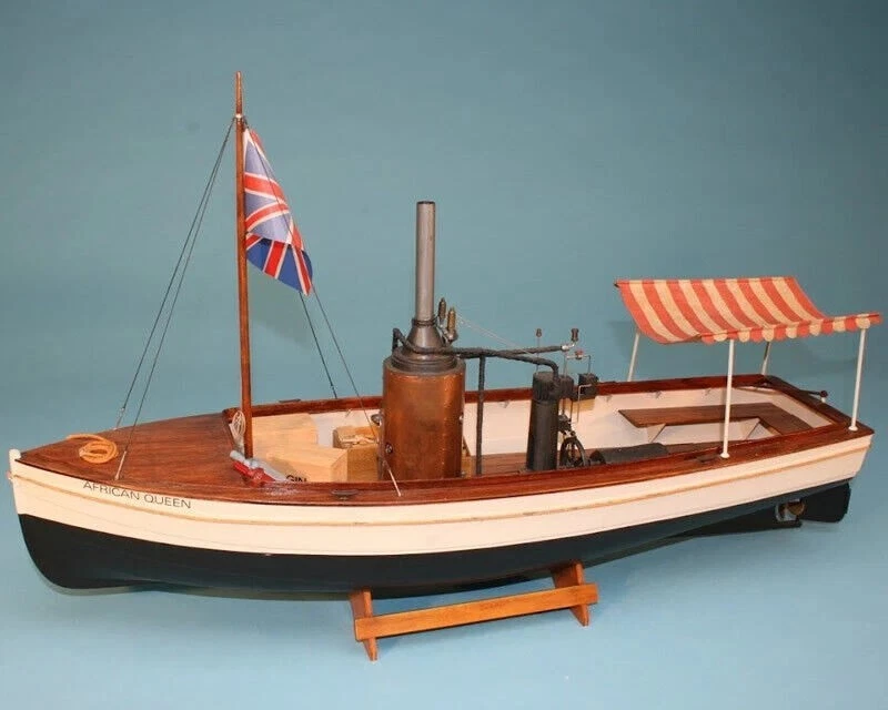 Billing Boats 0588 African Queen Scala 1:12 kit da montare in legno e metallo - Immagine 2 di 2