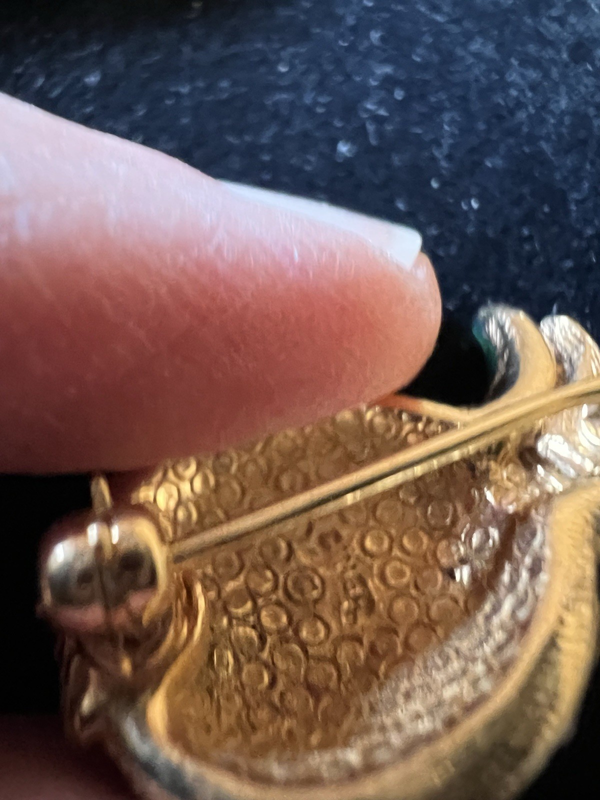 Ciner Pineapple Tiny Brooch Authentic Vintage Fru… - image 9