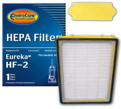 HEPA Vacuum Cleaner Filter Set Designed to Fit Eureka HF-2 and 70082