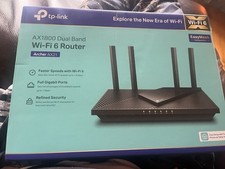 TP-Link Archer AX21 V4 AX1800 WiFi 6 Router: Dual Band, Gigabit, EasyMesh