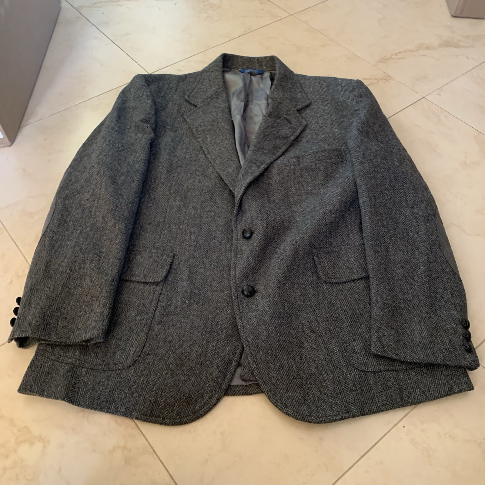 Pendleton Tweed Wool Multicolor Herringbone  Patt… - image 2