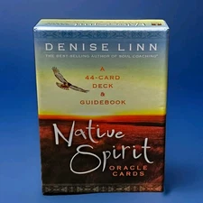 Native Spirit Oracle Tarot 44 Card Deck w Guidebook by Denise Linn Open Box EXC!