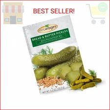Mrs. Wages Bread and Butter Pickles Quick Process Mix (VALUE PACK of 6), 5.3 Oun