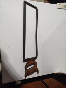 Antique Saw Butcher’s Meat/Bone Saw - Wood Handle