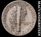 1936 Silver Mercury Dime - Scarce  Very Fine  Better Date  No Reserve  #M557 — photo 2
