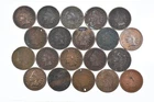 Lot 20 1800's 1890-1899 Indian Head Penny Cents US Coin Collection 2/5 Roll *842