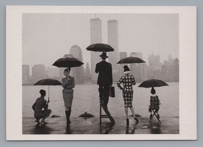 Rodney Smith Fashion Foto Postkarte New York Twin Towers 1996 World Trade Center