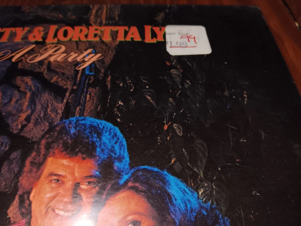 Conway Twitty & Loretta Lynn Two's A Party SEALED 1981 MCA Records MCA-5178 LP - Image 2 of 4