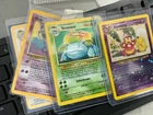 $300 Lot (4) Vintage Pokemon Cards Slowking Dragonite Mew Venusaur