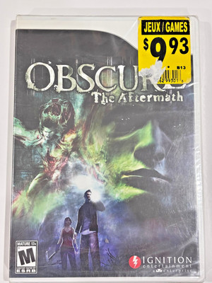 Obscure The Aftermath (Nintendo Wii, 2008)   Brand New & Sealed!