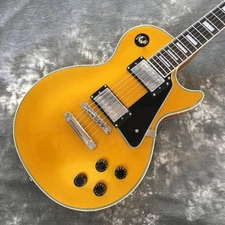 lp Gold Top Electric Guitar 6 String Bone Nut HH Pickup Solid Mahogany Body