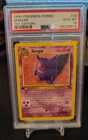 1999 Pokemon Gengar Fossil 1st Edition NON Holo Rare #20 PSA 10 Gem Mint