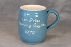 Vintage Rainham Upchurch Art Pottery Large Stoneware Tankard Mug Medway Regatta