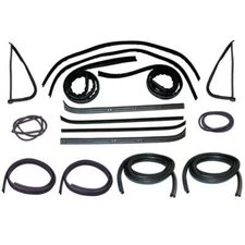 CJ Classic Trucks Door Weatherstrip Kit 16 Piece F-100 1973-1979