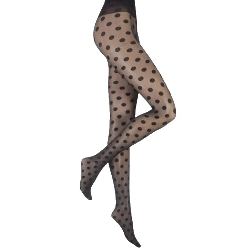 Polka Dot Size S Pantyhose and Tights for Women