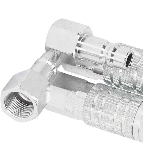 2x Air Coupler 2x Plugs 1/2in NPT Air Hose Quick Connect Fittings Pneumat 300PDW - Picture 2 of 12