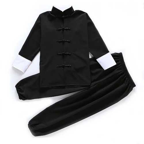 Children Kung Fu Uniform Chinese Clothing Wushu Costume Set Tai Chi Stage Outfit - Picture 19 of 28