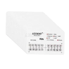 100X AZDENT Orthodontic Dental Bracket Brace Mini Standard Roth Slot.018 Hooks 3