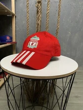 Adias Liverpool 2009 Soccer Football Cap Hat Red 