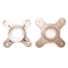 Aluminum Metal Tweeter Horn Head Adapter Internal Thread 1 3/8" with 4 Holes ...