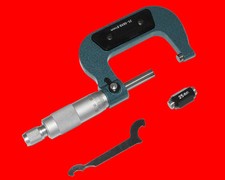 Präzisions Mikrometer Mess Werkzeug 25 - 50mm Bügelmessschraube Messschraube XT
